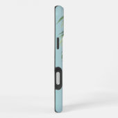 Gold Glam tropische palmboom iPhone Hoesje (Rechterkant)