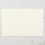 Gold Glamor Navy Blue Ivory Stripes Salon Menu (Achterkant)