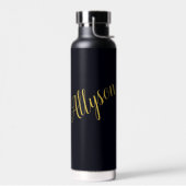 Gold glamour op maat waterfles (Links)