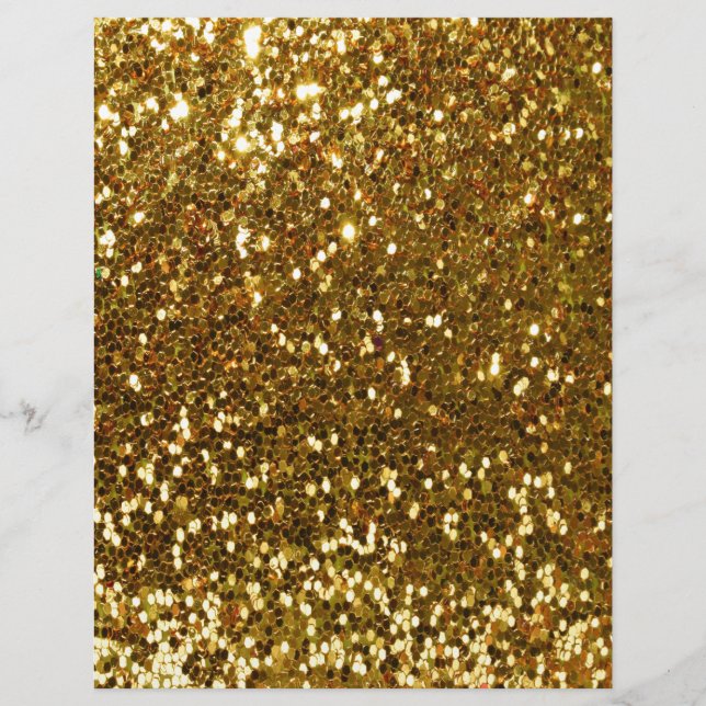 Gold Glitter (Voorkant)