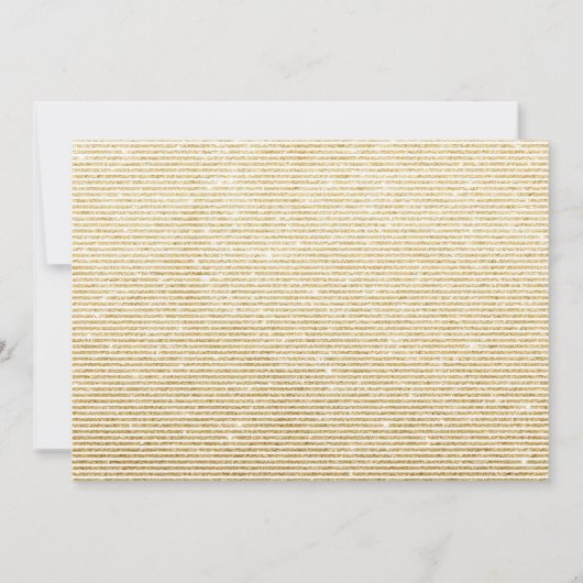 Gold Glitter 2018 Uitnodiging van Eve Party (Achterkant)