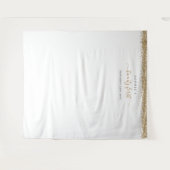 Gold Glitter 21st Background for Photos Tapestry Wandkleed (Voorkant (horizontaal))