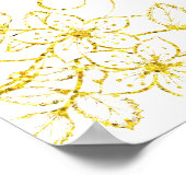 Gold Glitter, Aangepast, Weddenschap, Hartelijk da Poster (Hoek)