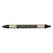 Gold Glitter Aangepaste pen (Voorkant)