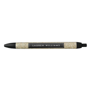 Gold Glitter Aangepaste pen