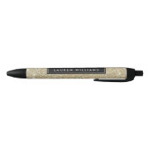 Gold Glitter Aangepaste pen (Bodem)