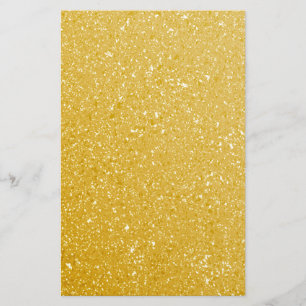 GOLD GLITTER ACHTERGROND BRIEFPAPIER