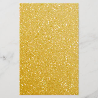 GOLD GLITTER ACHTERGROND BRIEFPAPIER