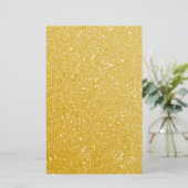 GOLD GLITTER ACHTERGROND BRIEFPAPIER (Staand voorkant)
