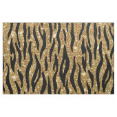 Gold Glitter Animal Print Stof (Fat Quarter)