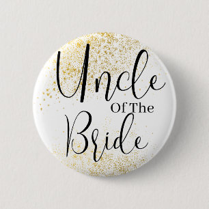 Gold Glitter aucle Button bruidbruiloft