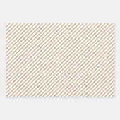 Gold Glitter Baby Feet Baby shower Wrapping Paper (Voorkant 2)