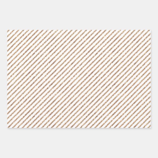 Gold Glitter Baby Feet Baby shower Wrapping Paper (Voorkant 2)