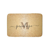 Gold Glitter Badmat (Voorkant)