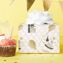 Gold Glitter Balloons en Petten van feestdagen