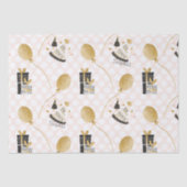 Gold Glitter Balloons en Petten van feestdagen Tissuepapier (Voorkant)