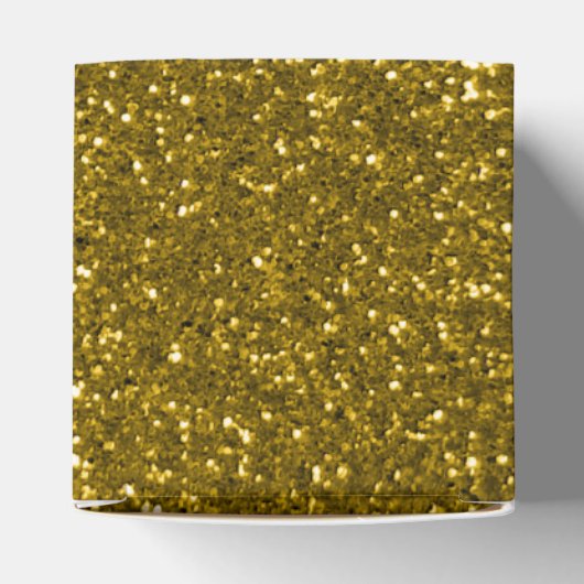 Gold Glitter Bedankdoosjes (Bovenkant)