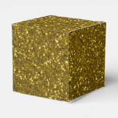 Gold Glitter Bedankdoosjes (Achterkant)