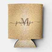 Gold Glitter Blikjeskoeler (Voorkant)