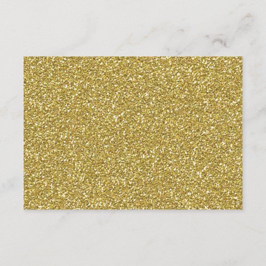 Gold Glitter Blush Pink Words of Advice for Brides Advieskaart (Achterkant)