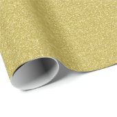 Gold Glitter Cadeaupapier (Rol Hoek)