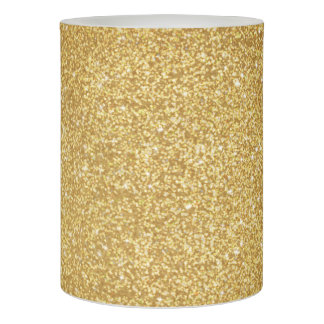 Gold Glitter Candle