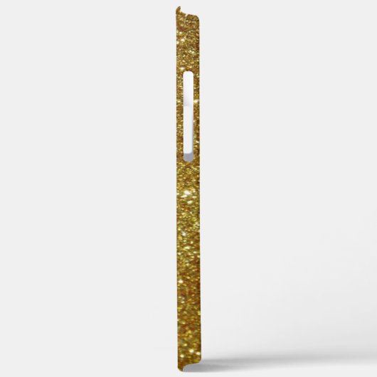 Gold Glitter Case-Mate iPhone Case (Achterkant / Links)