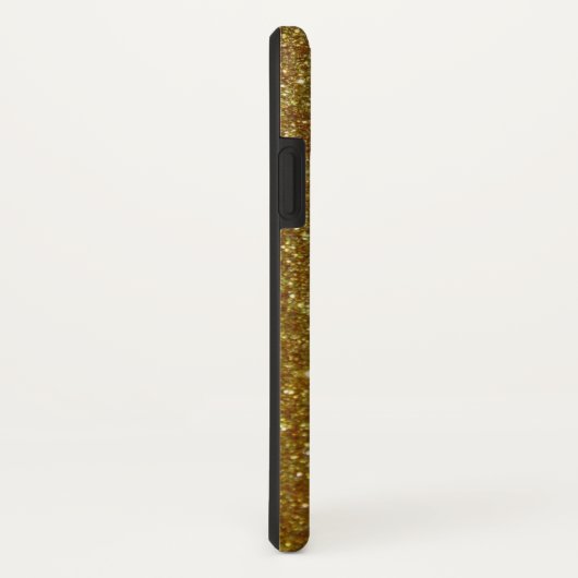 Gold Glitter Case-Mate iPhone Case (Achterkant/rechts)