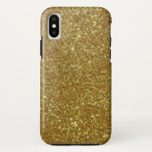 Gold Glitter Case-Mate iPhone Case (Achterkant)