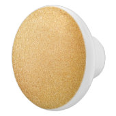 Gold Glitter Ceramic Knob. Keramische Knop (Rechts)