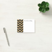 Gold Glitter Chevron Notes (Kantoor)
