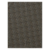 Gold Glitter City-Stippen op Black Table Cloth Tafelkleed (Voorkant)