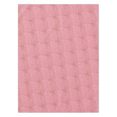 Gold Glitter City Stippen op Snoep Roze Tafelkleed (Voorkant)