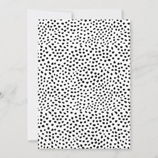 Gold Glitter Class of 2020 | Afstudeerpartij Kaart (Achterkant)