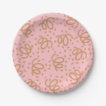 Gold Glitter Confetti Paper Borden