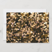Gold Glitter Confetti Zal je mijn Bridesmaid zijn? Kaart (Achterkant)