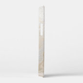 Gold Glitter Custom Name Hoesje-Mate iPhone Case (Achterkant / Rechts)