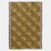 Gold Glitter Deken (Voorkant Verticaal)