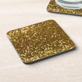 Gold Glitter Drankjes Onderzetter (Linkerzijde)