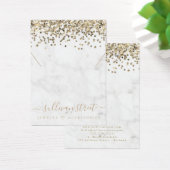 Gold Glitter Earning Ketting Display Kaart (Bureau)