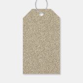 Gold Glitter Elegant 50 jaar Jubileum verjaardag Cadeaulabel (Achterkant)