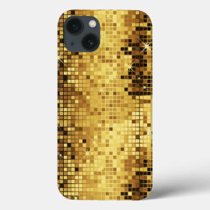 Gold Glitter en Sparkles Pattern Case-Mate iPhone Case
