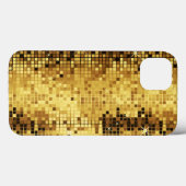 Gold Glitter en Sparkles Pattern Case-Mate iPhone Case (Achterkant (horizontaal))