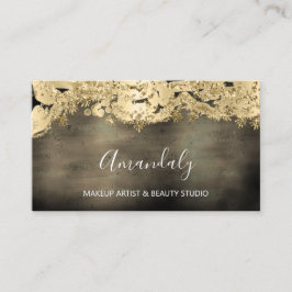 Gold Glitter Event Planner Mode Shop Black Visitekaartje