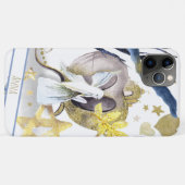 *~* Gold Glitter Fairy Moon Stars Hearts Castle Case-Mate iPhone Case (Achterkant (horizontaal))