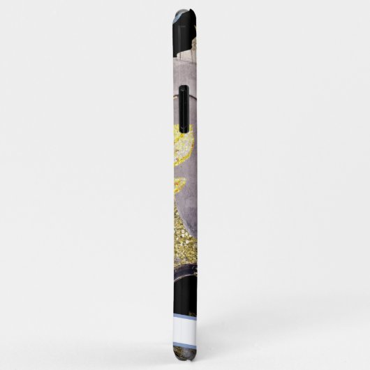 *~* Gold Glitter Fantasy Stars Carriage Fairy Case-Mate iPhone Case (Achterkant/rechts)