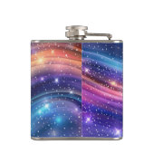 Gold Glitter Faux Folie Confetti Heupfles (Achterkant)