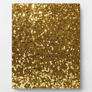 Gold Glitter Fotoplaat