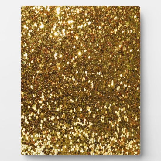 Gold Glitter Fotoplaat (Voorkant)