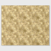 Gold Glitter Giraffe Print     Cadeaupapier (Vlak)